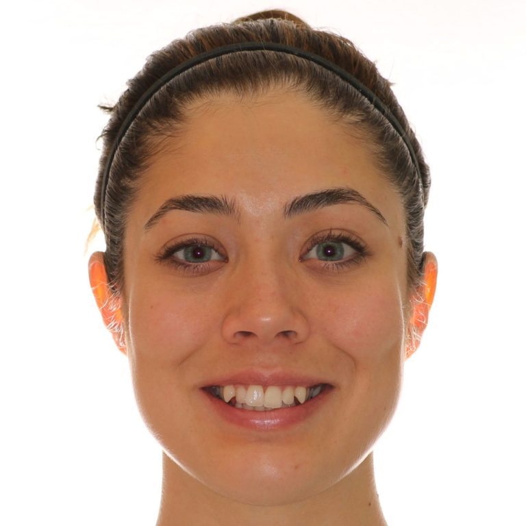 Patient portrait smiling before treatment